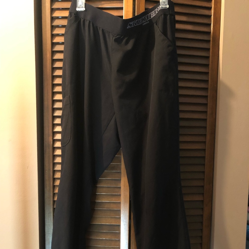 Gently used black scrub pants